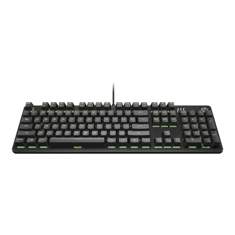 Gaming-tastatur - HP Pavilion Gaming 500 hybrid/mekanisk tastatur med baggrundsbelysning