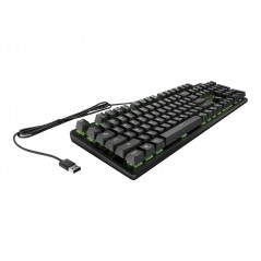 Gaming-tastatur - HP Pavilion Gaming 500 hybrid/mekanisk tastatur med baggrundsbelysning