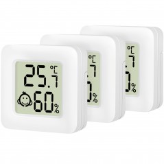 LogiLink 3-pak med termometer og hygrometer