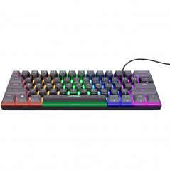 Trust Acira superkompakt 60% mekanisk gaming-tastatur med RGB-belysning