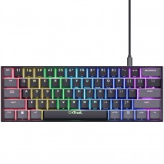 Trust Acira superkompakt 60% mekanisk gaming-tastatur med RGB-belysning