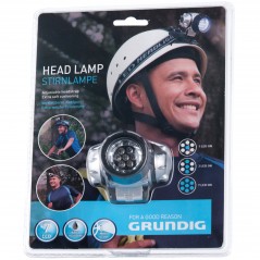 Vandafvisende basispandelampe med 7 LED'er