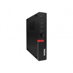 Brugt stationær computer - Lenovo ThinkCentre M720q Tiny i3 8GB 256GB SSD med WiFi Win11 Pro (brugt)