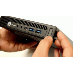 HP EliteDesk 800 G2 Mini i5 (gen6) 32GB 240GB SSD Windows 10 Pro (brugt med defekt USB-C)
