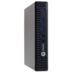 Brugt stationær computer - HP EliteDesk 800 G2 Mini i5 (gen6) 32GB 240GB SSD Windows 10 Pro (brugt med defekt USB-C)