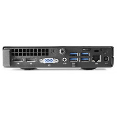 Brugt stationær computer - HP EliteDesk 800 G2 Mini i5 (gen6) 32GB 240GB SSD Windows 10 Pro (brugt med defekt USB-C)