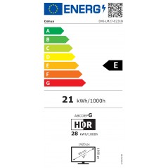 Computertilbehør - Dahua DHI-LM27-E231B 27-tommer 180 Hz skærm til gaming (demo)