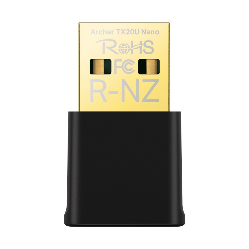 Trådløst netværkskort - TP-Link Archer TX20U Nano Wireless WiFi 6 & Bluetooth USB-netværkskort
