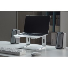 Skrivebordsholder til computeren - Gembird NBS-D1-01 aluminiumsstativ til bærbare computere op til 15,6"