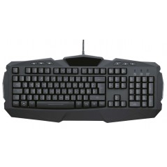 URAGE Illuminated gaming-tastatur med baggrundsbelysning
