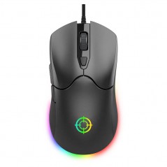 North M100 RGB-gamingmus med 10 lyseffekter