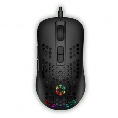 North M200 RGB letvægts-gamingmus med 12.800 DPI