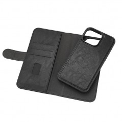 Covers - Gear MagSeries 2-i-1 pungetui til iPhone 15 Pro Max i sort