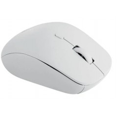 Trådløs mus - Rapoo M50 Plus ergonomisk ekstra støjsvag trådløs mus hvid
