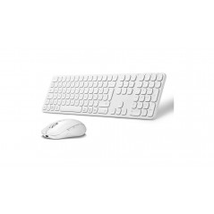 Andersson trådløst tastatur og mus Bluetooth (hvid)