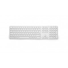 Andersson trådløst tastatur og mus Bluetooth (hvid)