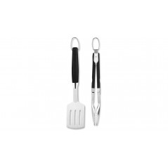 Austin and Barbeque set med tang og spatel