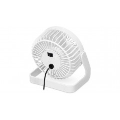 ON USB-drevet ventilator, der kan dreje 360 grader