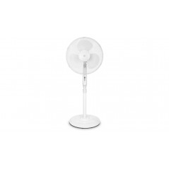 ON gulvventilator med 40 cm diameter (hvid)