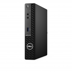 Brugt stationær computer - Dell OptiPlex 3090 Micro i5 (gen 10) 16GB 256GB SSD med WiFi Windows 11 Pro (brugt)