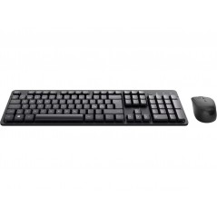 Trust TKM-360 slankt lydløst trådløst tastatur og mus
