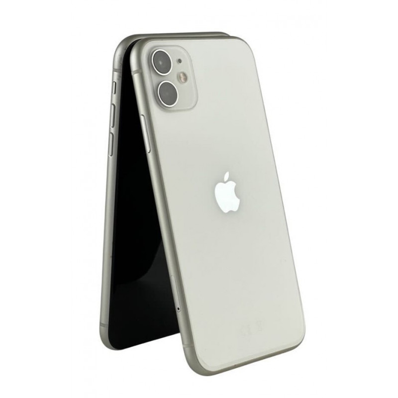Brugt iPhone - iPhone 11 64GB White (brugt) (D-grade)