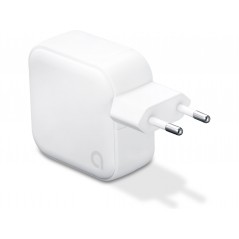 Vægladere til mobiltelefon - Andersson AC Adapter GaN Wall Charger 65W med 2 USB-C og 1 USB (hvid)