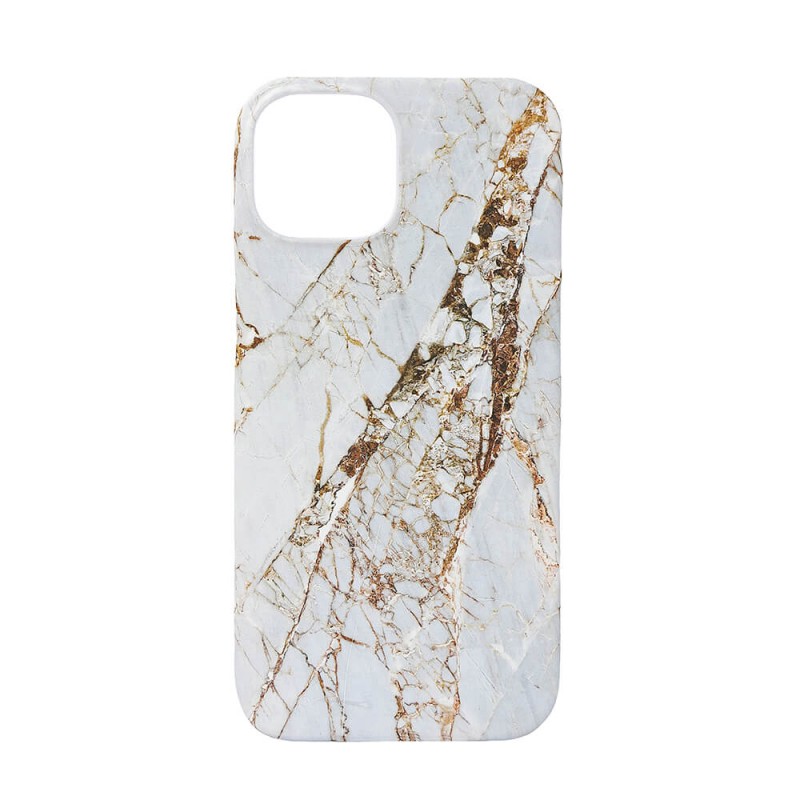 Covers - Onsala mobiletui til iPhone 15 White Rhino Marble