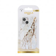 Covers - Onsala mobiletui til iPhone 15 White Rhino Marble