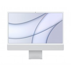 iMac M1 2021 23.5" 16GB 512GB SSD 4.5K Retina Silver (brugt)