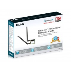 Trådløst netværkskort - D-Link DWA-582 trådløst PCIe WiFi 5 dual band-netværkskort 1200 Mbit/s