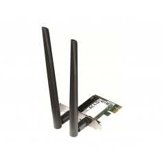 D-Link DWA-582 trådløst PCIe WiFi 5 dual band-netværkskort 1200 Mbit/s