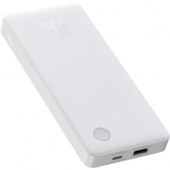 Baseus Airpow Lite hurtigopladende 15W powerbank 10 000 mAh med USB-C og USB-A