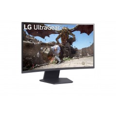 LG UltraGear 27GS60QC-B 27" 2K 2560x1440 180 Hz buet skærm til gaming