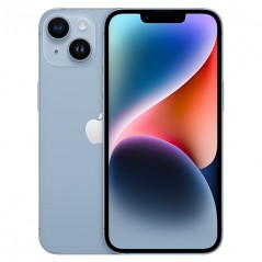 iPhone 14 128GB Blue med 1 års garanti (brugt med skærm i ny stand)