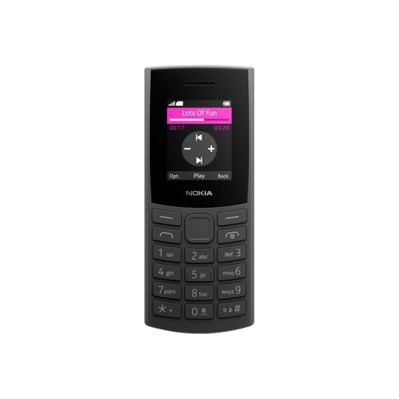 Funktionstelefon - Nokia 105 4G 2nd Edition (2024) 1,8" Dual SIM-mobiltelefon