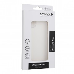 Essentials ultratyndt beskyttende gennemsigtigt etui til iPhone 15 Plus