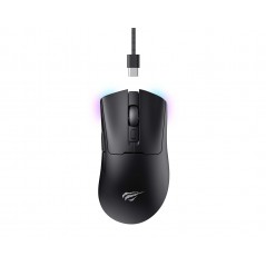 Gaming-mus - Havit MS966WB trådløs gamingmus med USB-C og Bluetooth (sort)