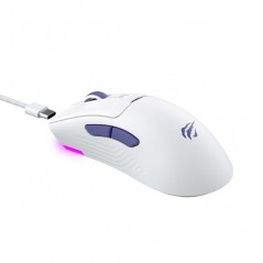 Havit MS966WB trådløs gamingmus med USB-C og Bluetooth (hvid)