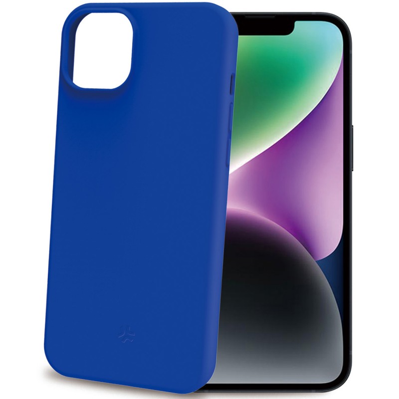 Covers - Cromo blødt beskyttelsesetui i blå til iPhone 15