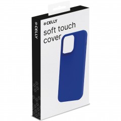 Covers - Cromo blødt beskyttelsesetui i blå til iPhone 15