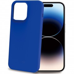 Cromo blødt beskyttelsesetui i blå til iPhone 15 Pro