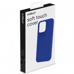 Covers - Cromo blødt beskyttelsesetui i blå til iPhone 15 Pro
