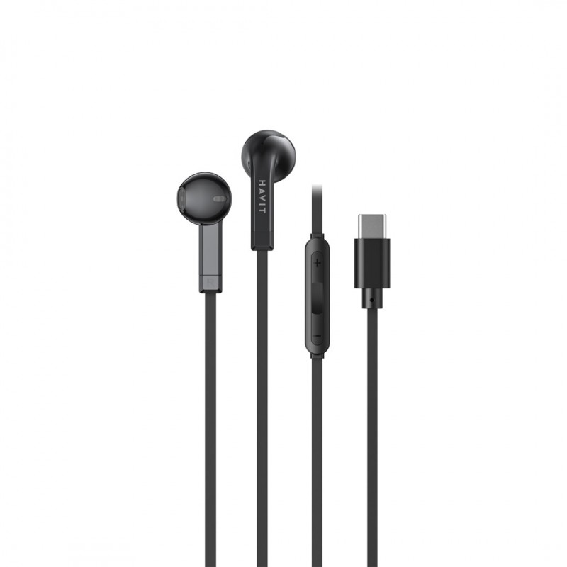 In-ear - Havit in-ear hovedtelefoner og headset med USB-C