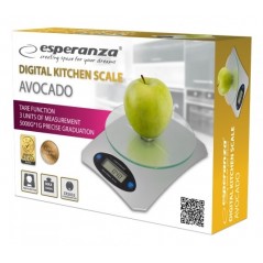 Esperanza Avocado digital køkkenvægt op til 5 kg