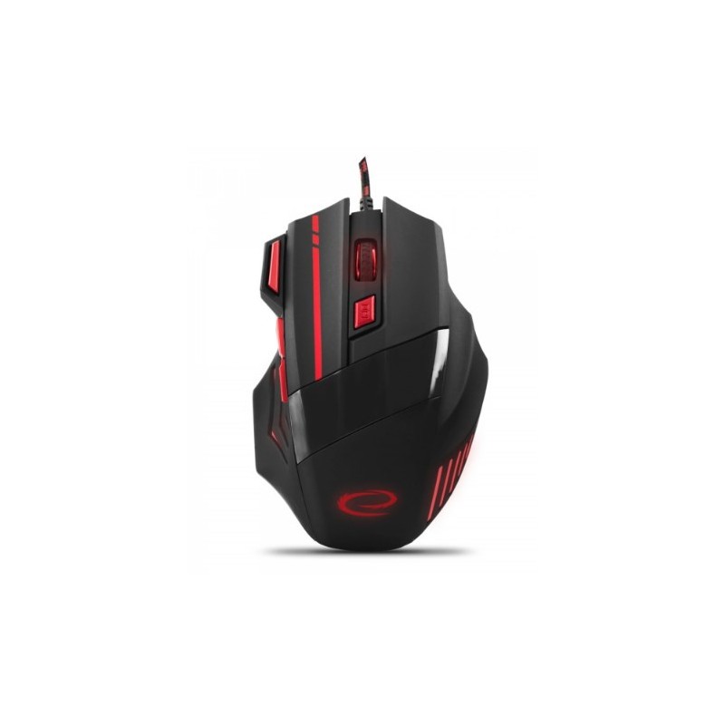 Gaming-mus - Esperanza gaming-mus med rød belysning