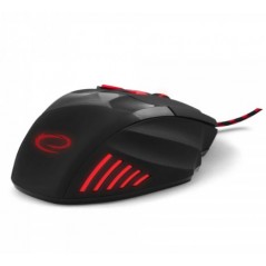 Gaming-mus - Esperanza gaming-mus med rød belysning