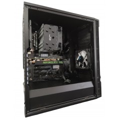 Brugte gaming-computere - FD Define C gaming computer med Intel i5 16GB 512GB SSD + 1TB HDD RTX2060 Win11 Pro (brugt)