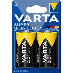 Varta Super Heavy Duty D-batterier R20 2-pak