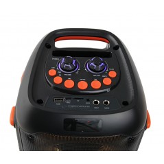 Trådløse bluetooth-højttalere - Esperanza trådløs højttaler med RGB-belysning og mikrofon til karaoke